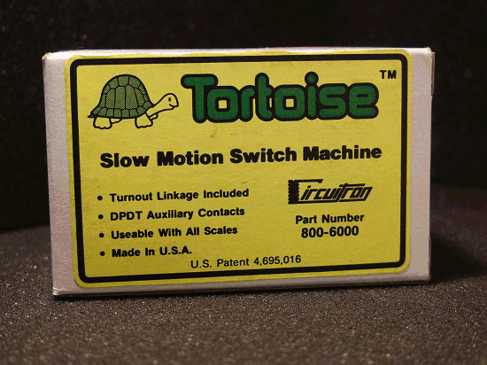 TORTOISE (1) SWITCH MACHINE 