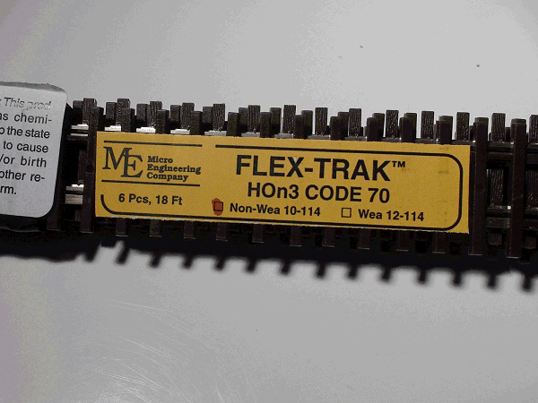 Flex-Trak, Code -70 Non-Weathered