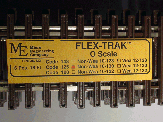Flex-Trak, Code 125 Non-Weathered