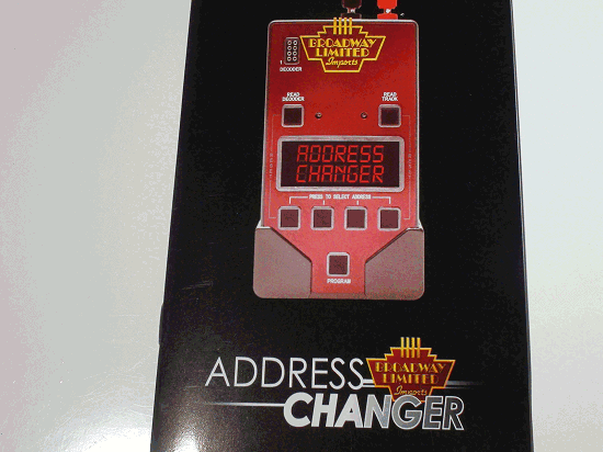 ADDRESS CHANGER Compatible with HO, N, On30,Z Scales